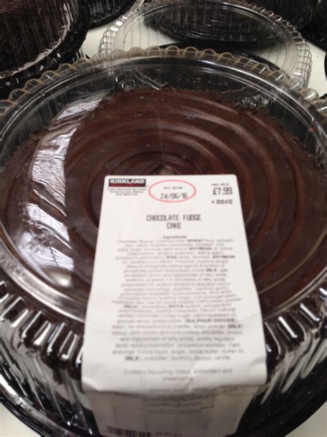 pastel de chocolate de costco